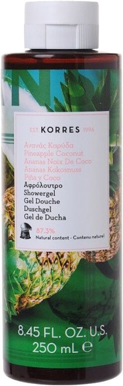  Korres Shower Gel Pineapple & Coconut 250ml