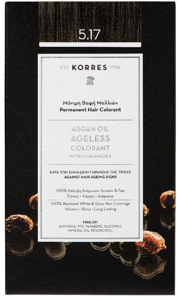 Korres Argan Oil Ageless Colorant Νο5.17 50ml