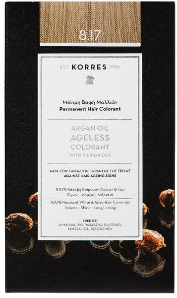 Korres Argan Oil Ageless Colorant Νο8.17 50ml