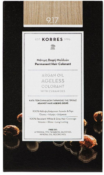 Korres Argan Oil Ageless Colorant Νο9.17 50ml