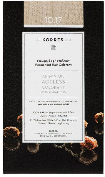  Korres Argan Oil Ageless Colorant Νο10.17 50ml