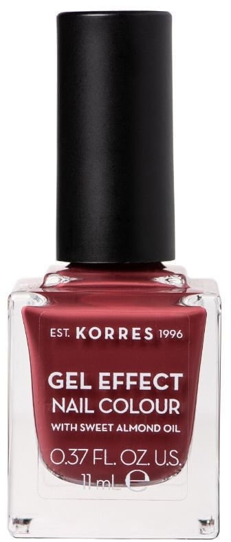Korres Gel Effect Nail Colour No77 Vintage Bordeaux 11ml