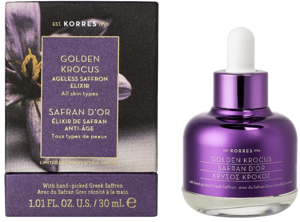Korres Golden Krocus Limited Ageless Saffron Elixir 30ml