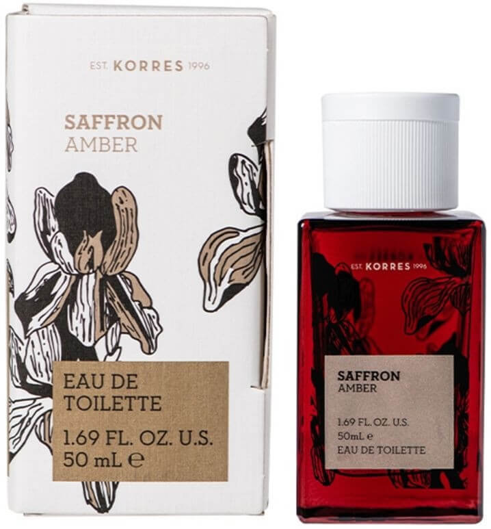 Korres Saffron Amber Eau De Toilette 50ml
