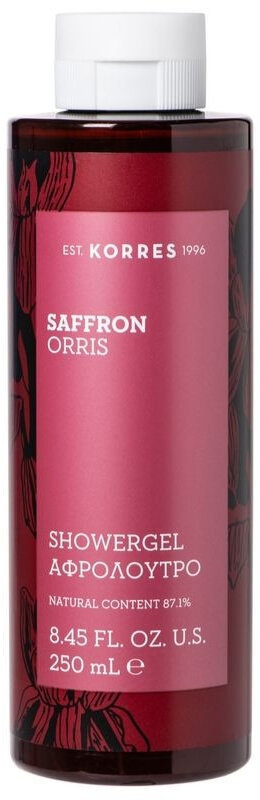 Korres Saffron Orris Shower Gel 250ml