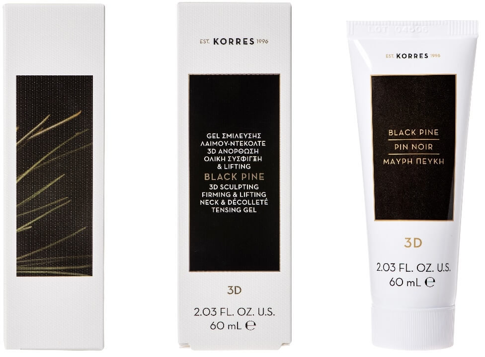 Korres Black Pine 3D Sculpting Firming & Lifting Gel 60ml