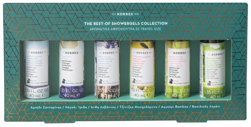 Korres The Best Of Showergels Collection 6x40ml