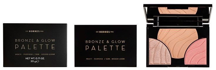 Korres Bronze & Glow Palette Candy Glow 20gr