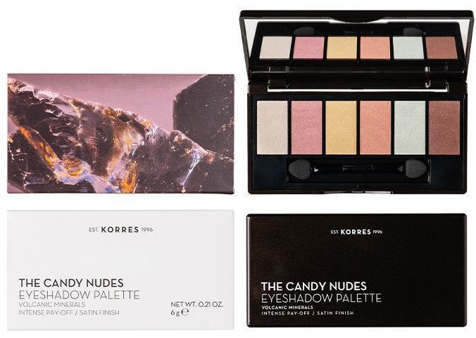 Korres The Candy Nudes Eyeshadow Palette 6gr