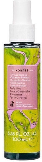 Korres Cucumber Bamboo Body Mist 100ml