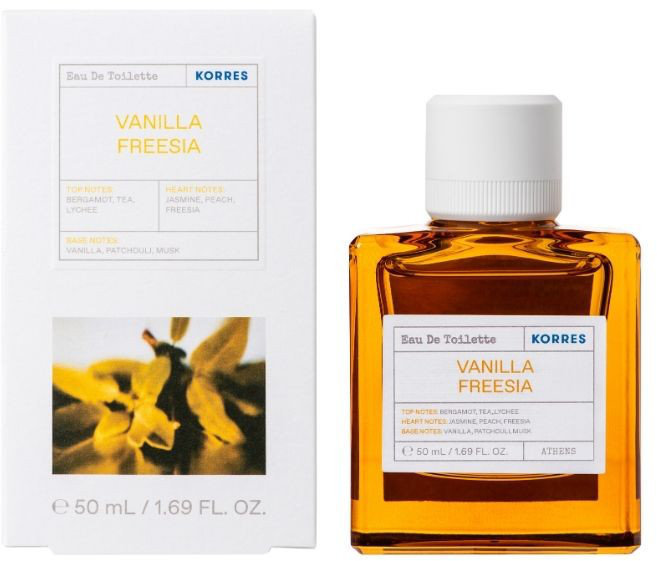 Korres Vanilla Freesia Eau de Toilette 50ml