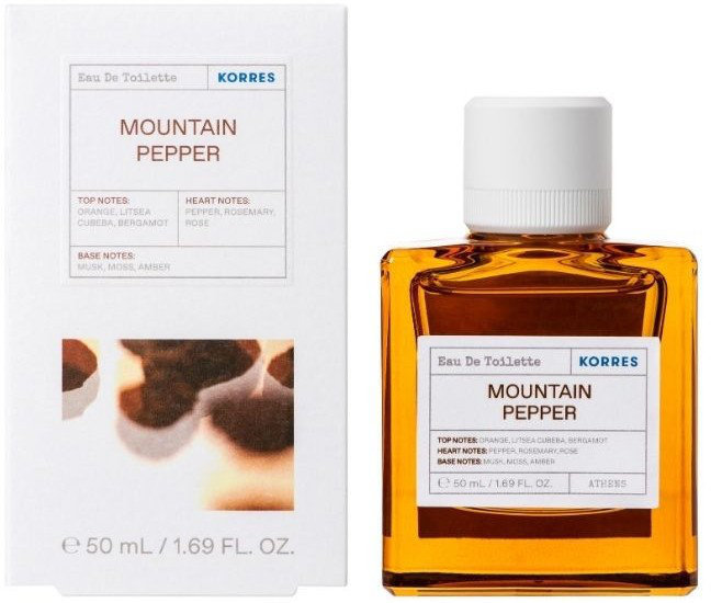 Korres Mountain Pepper Eau de Toilette 50ml