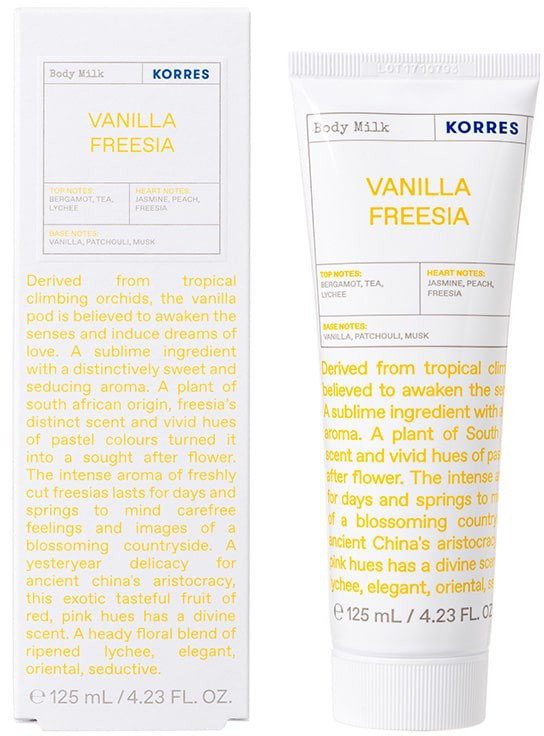Korres Vanilla Freesia Body Milk 125ml