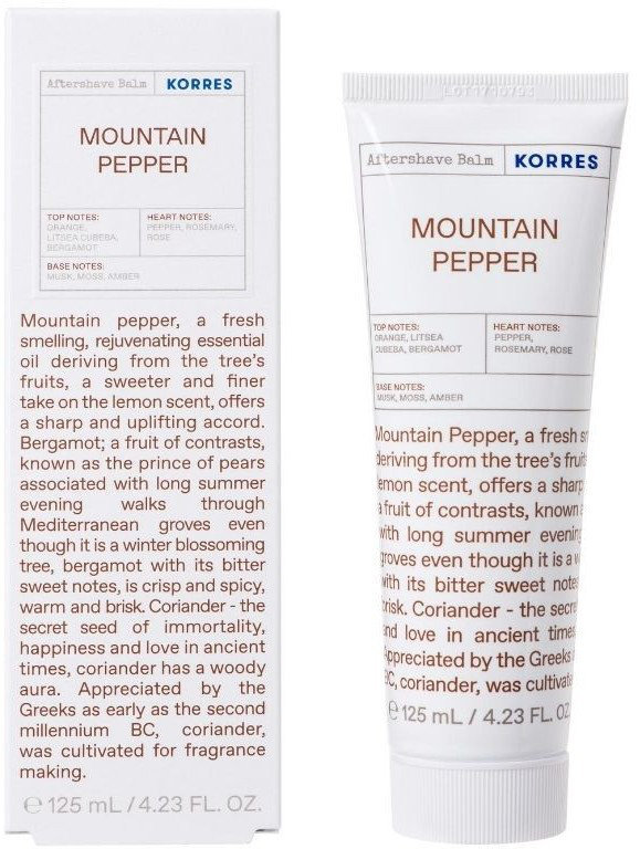 Korres Mountain Pepper Aftershave Balm 125ml
