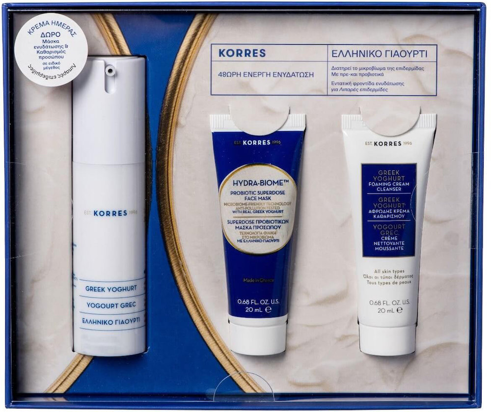 Korres Greek Yoghurt Set 48h Active Hydration Oily Skin