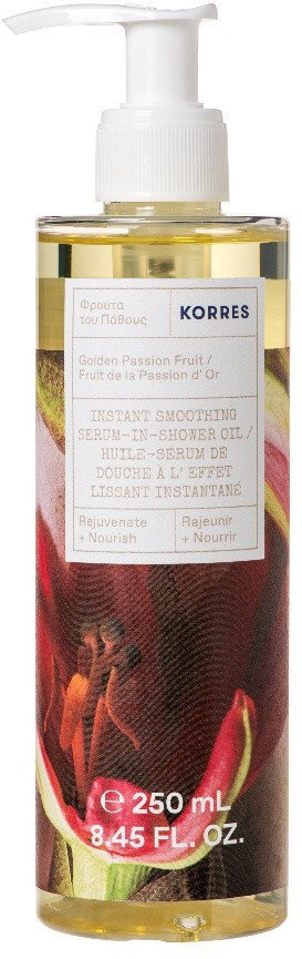 Korres GoldenPassiion Fruit Instant Serum-In-ShowerOil 250ml