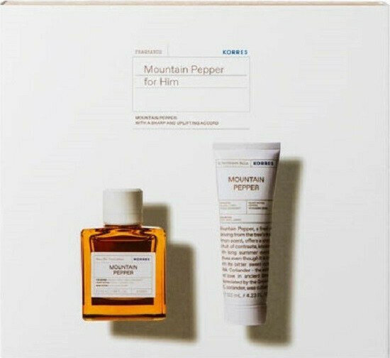 Korres Fragrance Mountain Pepper For Him Set