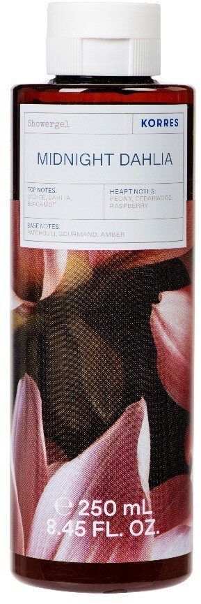 Korres Midnight Dahlia Shower Gel 250ml