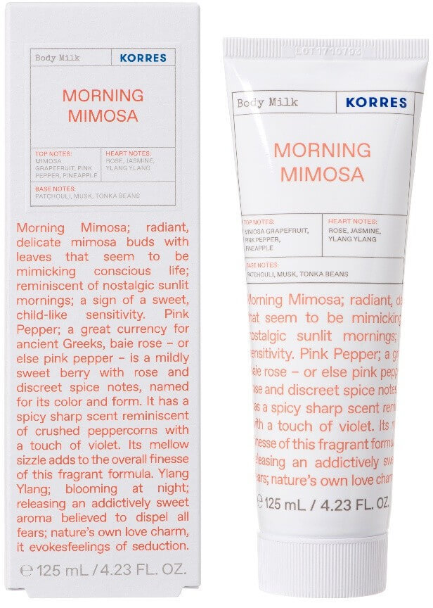 Korres Morning Mimosa Moisturizing Body Milk 125ml