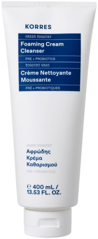 Korres Greek Yoghurt Foaming Cream Cleanser 400ml