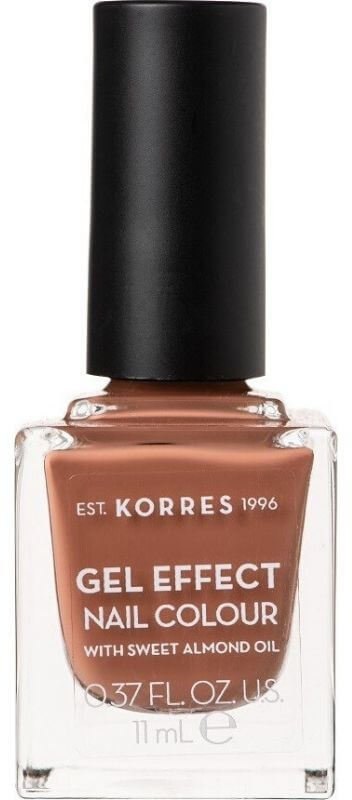 Korres Gel Effect Nail Colour Νο37 Frozen Mocha 11ml