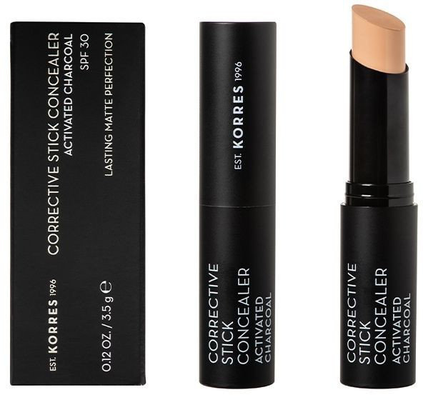 Korres Corrective Concealer Activated Charcoal ACS3 3.5gr