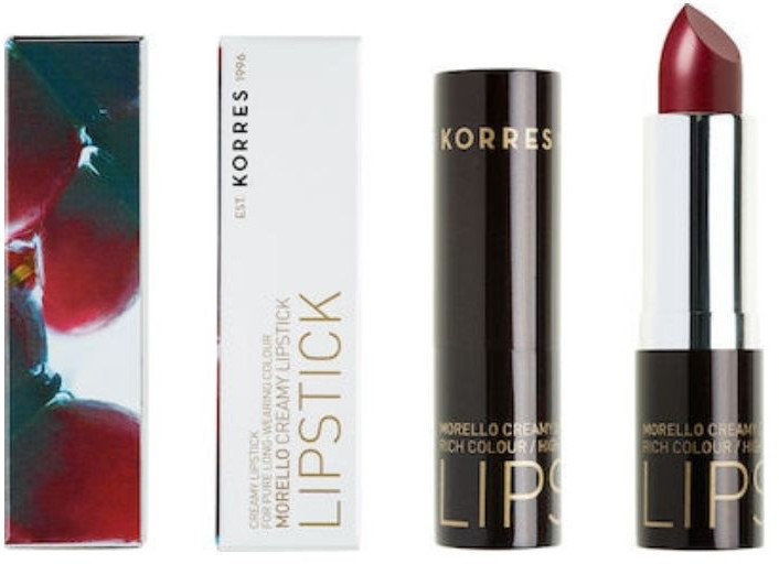 Korres Morello Creamy 27 Ruby Crystal Lipstick 3.5gr