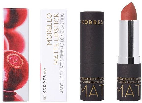 Korres Morello Matte Lipstick 34 Cashmere Cream 3.5gr