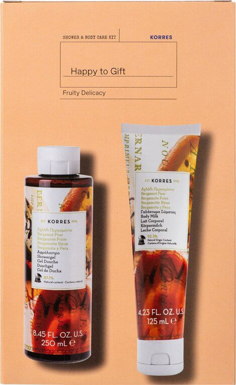Korres Happy To Gift Fruity Delicacy Bergamot Pear Set