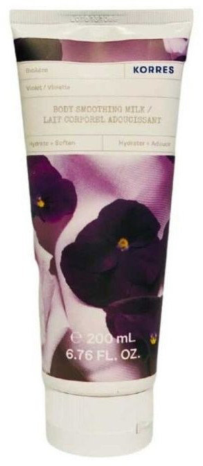 Korres Body Smoothing Milk with Violet 200ml