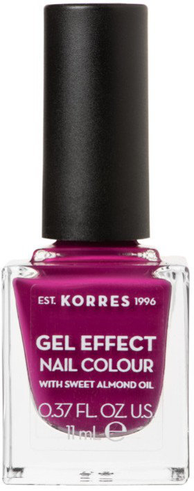 Korres Gel Effect Nail Colour No72 Cherry Brandy Rose 11ml