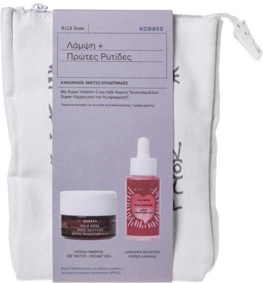 Korres Promo Wild Rose Booster+Cream Normal & Combination