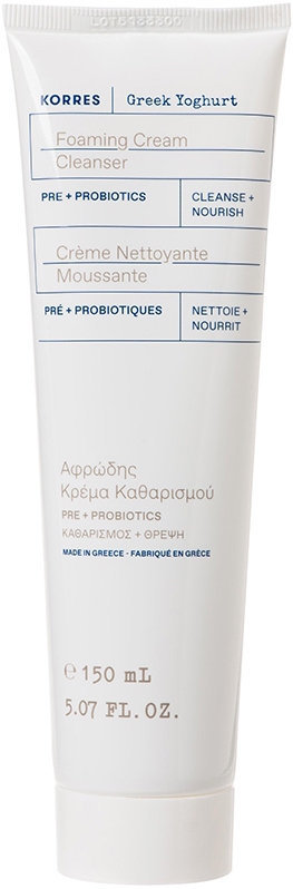 Korres Greek Yoghurt Foaming Cream Cleanser 150ml