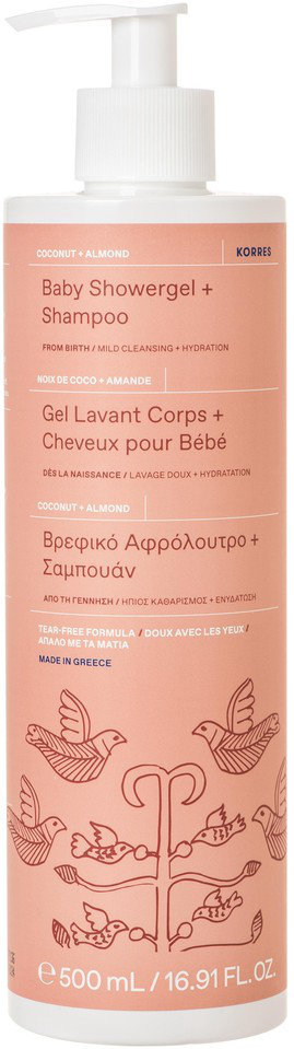 Korres Baby Showergel Coconut & Almond 500ml