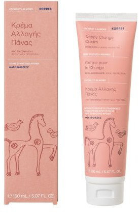 Korres Nappy Change Cream Coconut & Almond 150ml