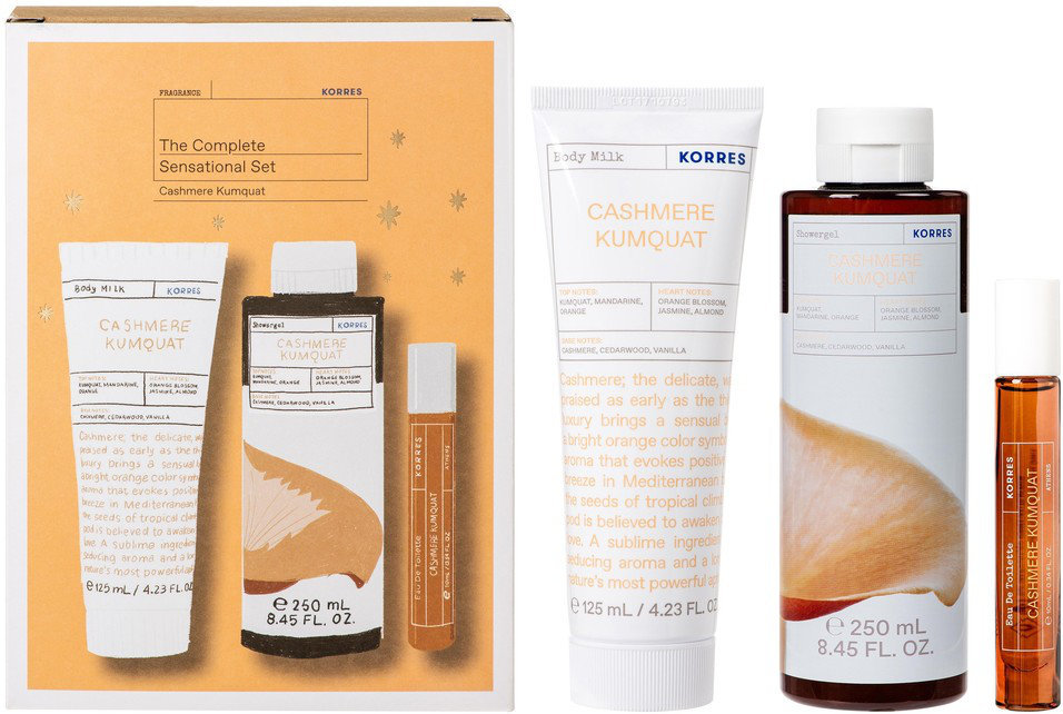 Korres Set The Complete Sensational Cashmere Kumquat