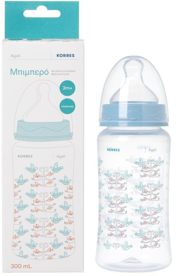 Korres Agali Feeding Bottle 3m+ 300ml