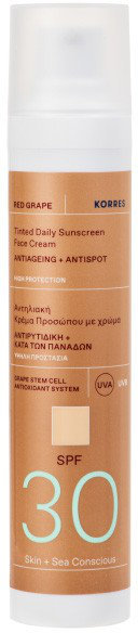 Korres Red Grape Tinted Daily Sunscreen SPF530 50ml