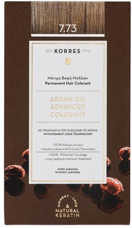 Korres Argan Oil Advanced Colorant No7.73 50ml