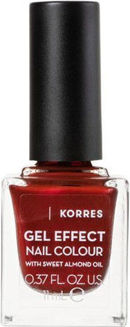 Korres Gel Effect Nail Colour No58 Velour Red 11ml