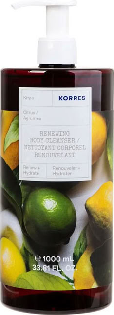 Korres Renewing Body Cleanser Citrus Shower Gel 1000ml