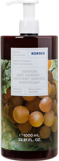 Korres Αφρόλουτρο Αμπέλι Σαντορίνης 1000ml