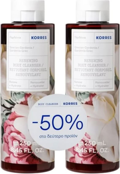 Korres (-50% Στο 2ο Προϊόν) Body Cleanser Grecian Gardenia