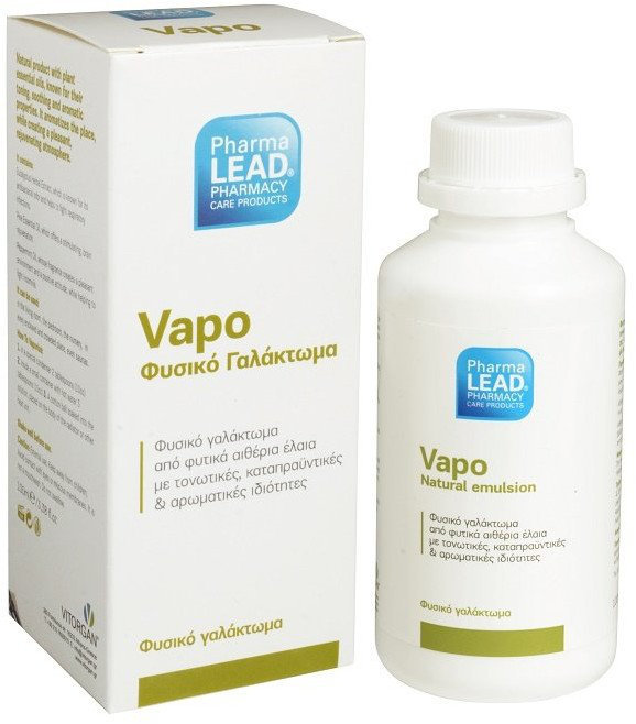 Pharmalead Vapo Φυσικό Γαλάκτωμα Φυτικά Αιθέρια 'Ελαια 100ml