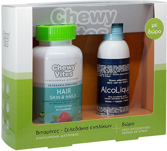Vican ChewyVites Adults Hair Skin & Nails & Alcoliquid Spray