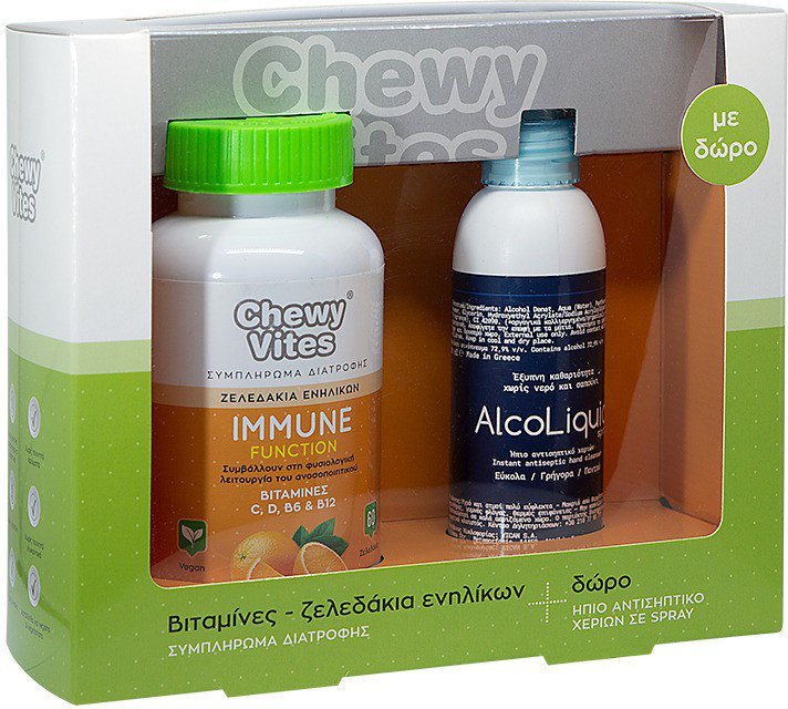 Vican ChewyVites Adults Immune Function 60gels & Alcoliquid
