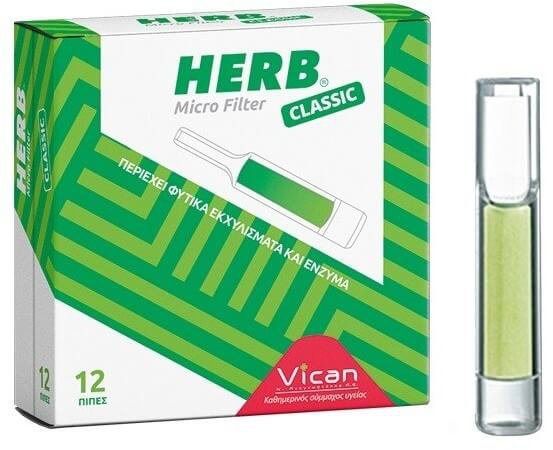 Vican Herb Disposable Type Micro Filters 12τμχ