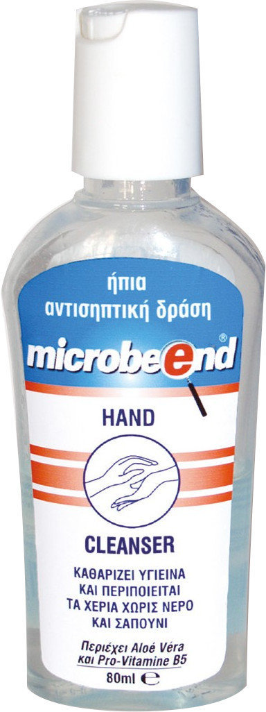 Microbend Hand Cleanser Αντισηπτικό Χεριών Ήπιο 80ml