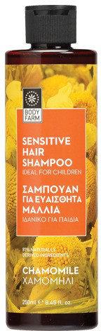 BodyFarm Sensitive Hair Sampoo 250ml