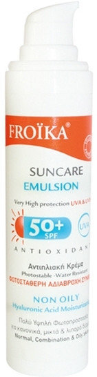 Froika Suncare Emulsion Cream SPF50+ Combination Oily 40ml